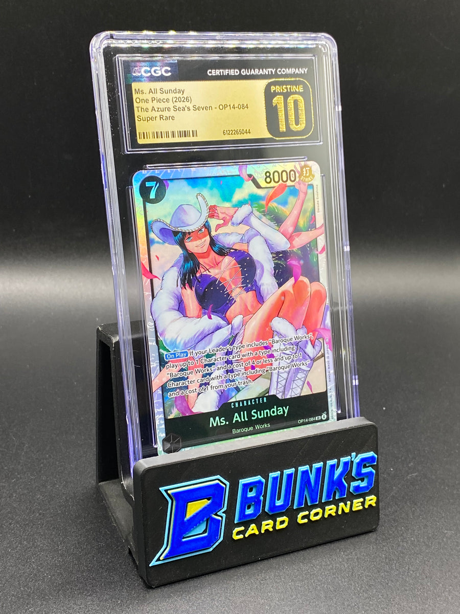 Ms. All Sunday Super Rare OP14 CGC PRISTINE 10