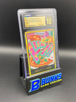 Don!! Jewlry Bonney Gold CGC PRISTINE 10 Japanese