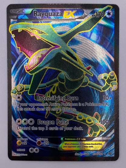 Rayquaza Ex Full Art Roaring Skies MP