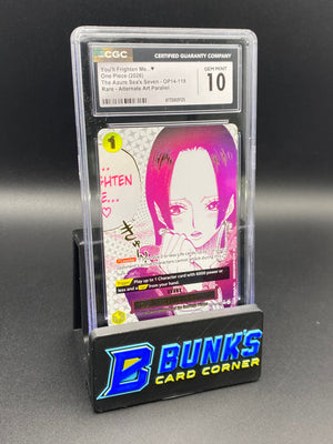 You'll Frighten Me Rare Alt Art Parallel OP14-118 CGC 10