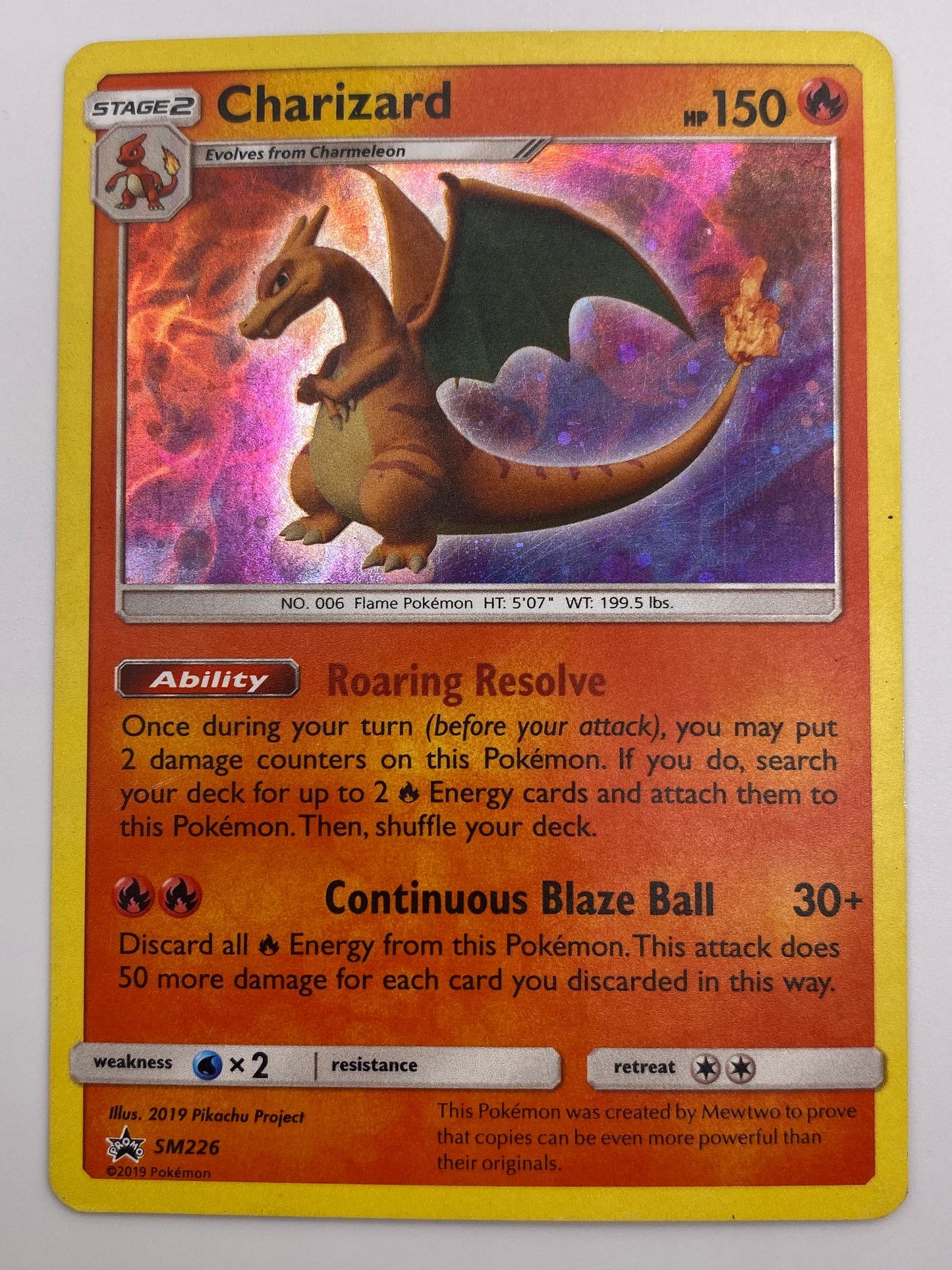 Charizard Holo Promo MP