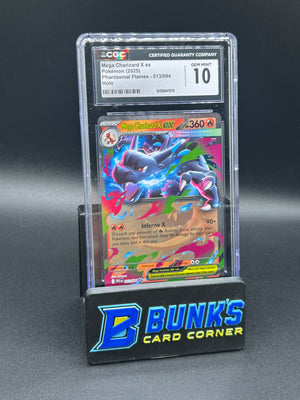 Mega Charizard X ex Holo Phantasmal Flames CGC 10