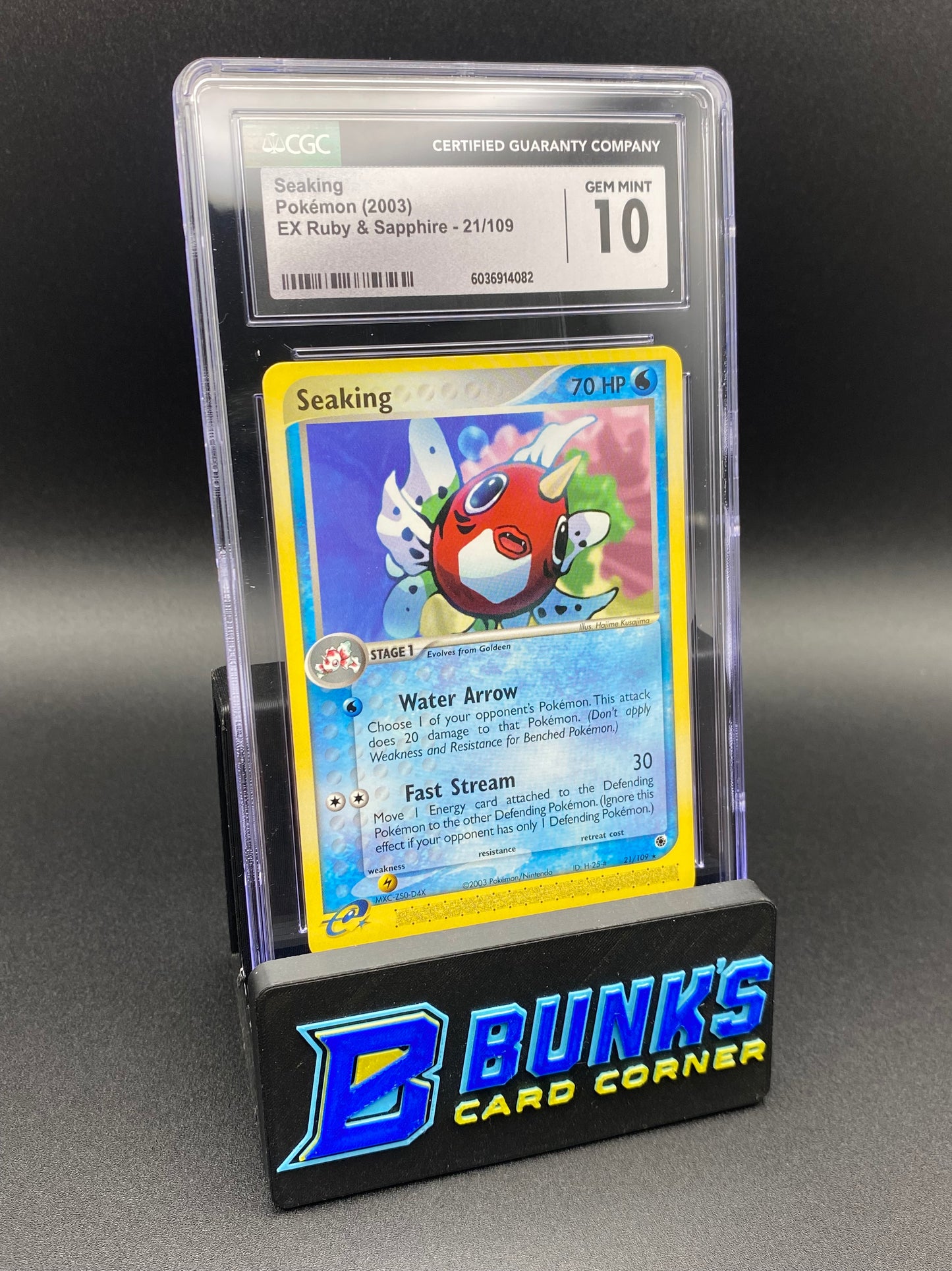 Seaking E-Reader Ex Ruby & Sapphire CGC 10