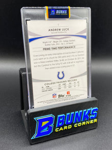 2012 Topps Prime Andrew Luck 215/260 Auto  Rc