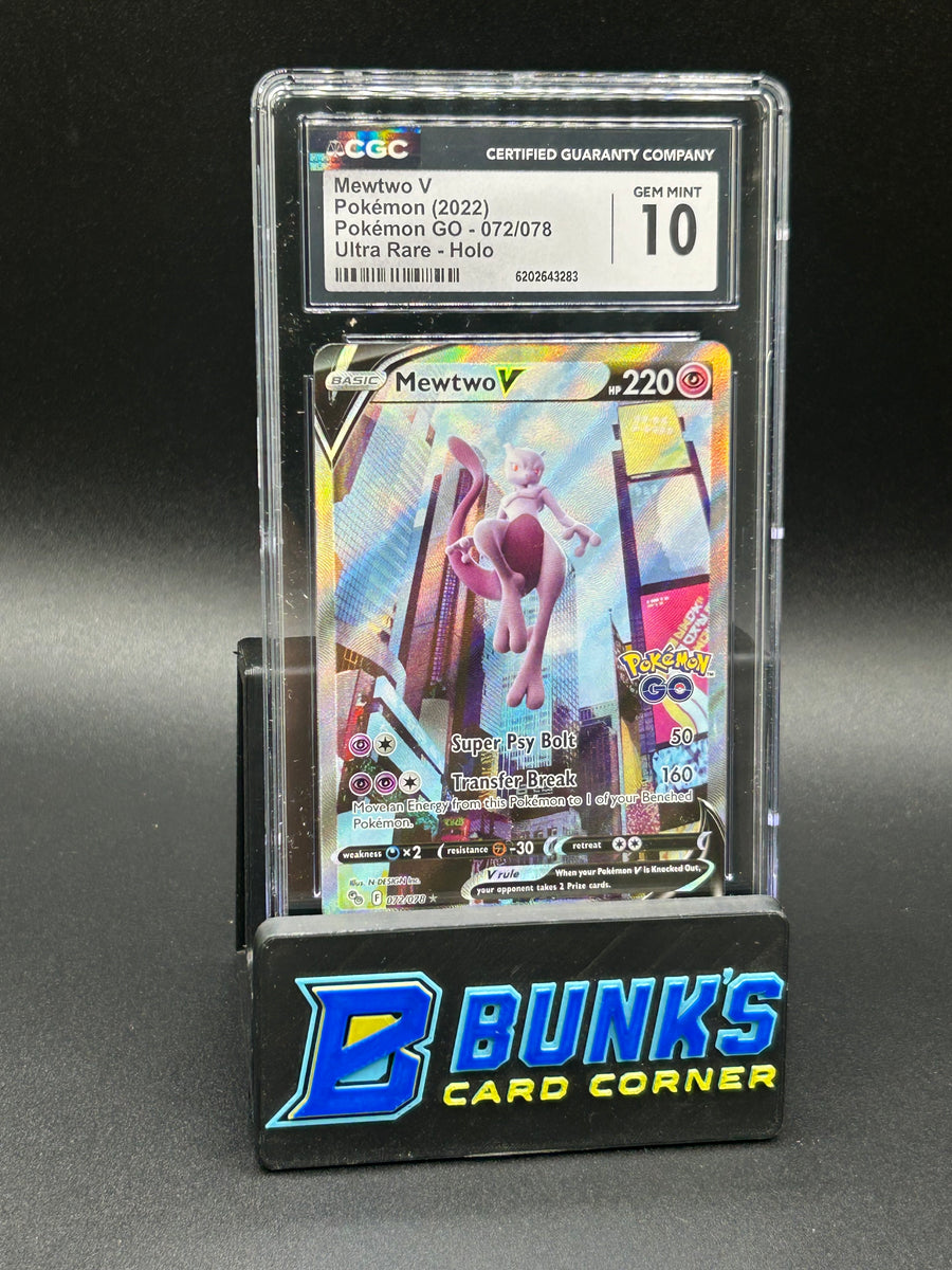 Mewtwo V Ultra Rare Holo CGC 10