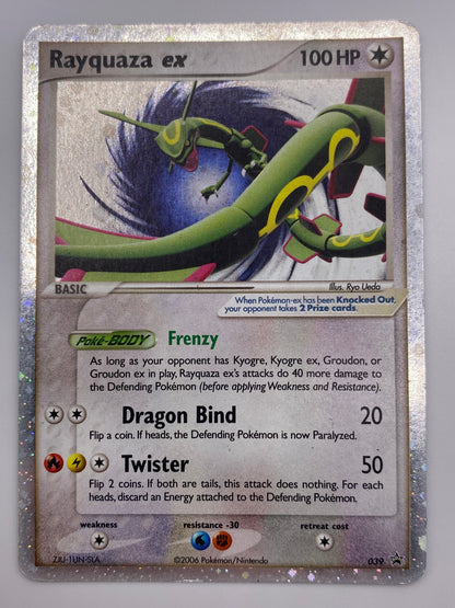 Rayquaza Ex Holo Promo MP/HP