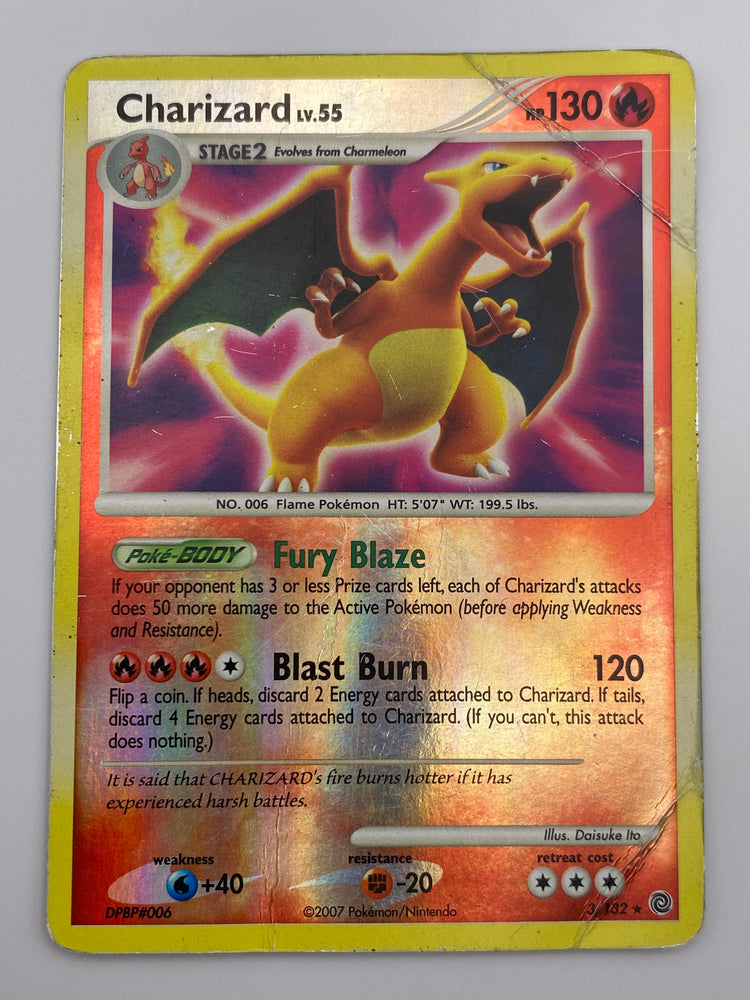 Charizard Reverse Holo Secret Wonders DMG