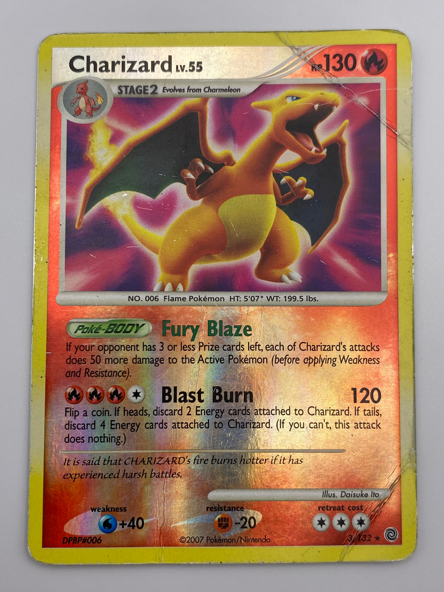 Charizard Reverse Holo Secret Wonders DMG