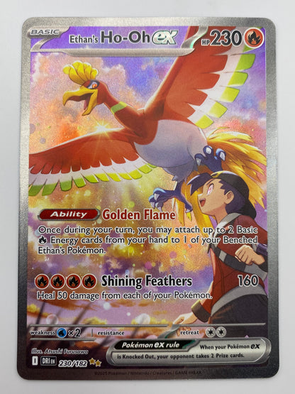 Ethan's Ho-Oh Ex SIR Destined Rivals NM
