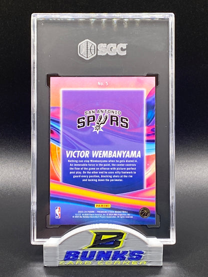 2023-24 Victor Wembanyama Anti Gravity Rookie Card (Box B2)