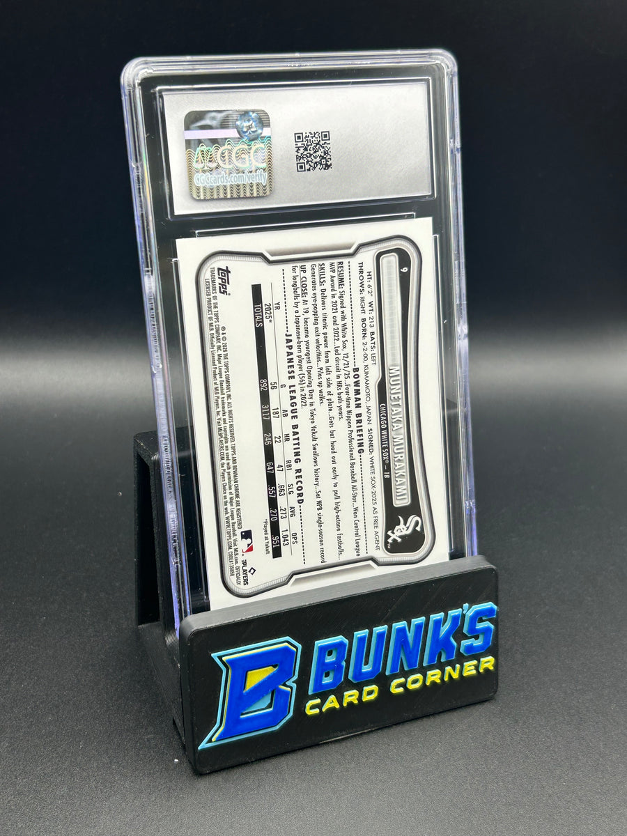 2026 Munetaka Murakami Bowman Chrome Red Rookie Redemption Variation CGC 10