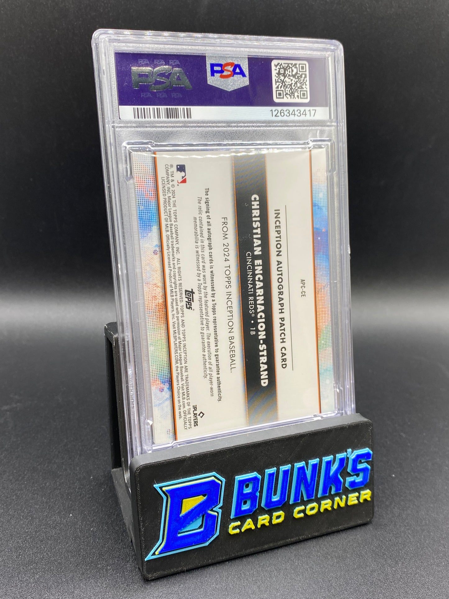 2024 Christian Encarnacion-Strand Auto Patch /200 PSA 10