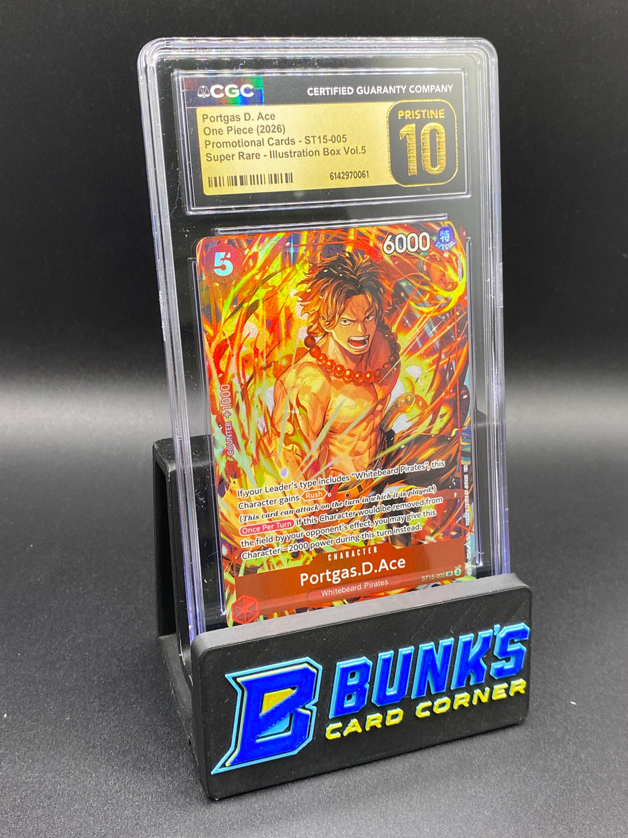 Portgas D. Ace Super Rare Promo CGC PRISTINE 10