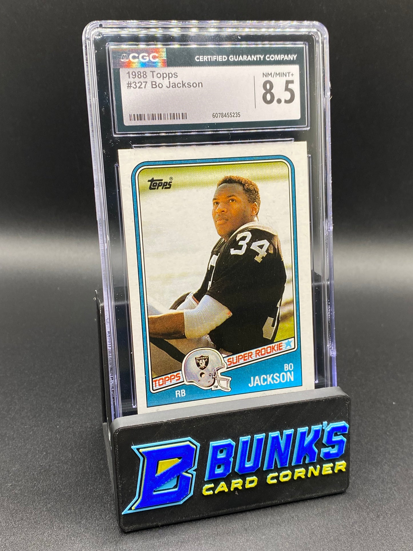 1988 Bo Jackson CGC 8.5