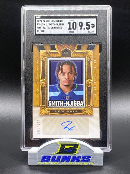 2024 Jaxon Smith-Njigba AUTOGRAPHED 51/100 (Box B4)