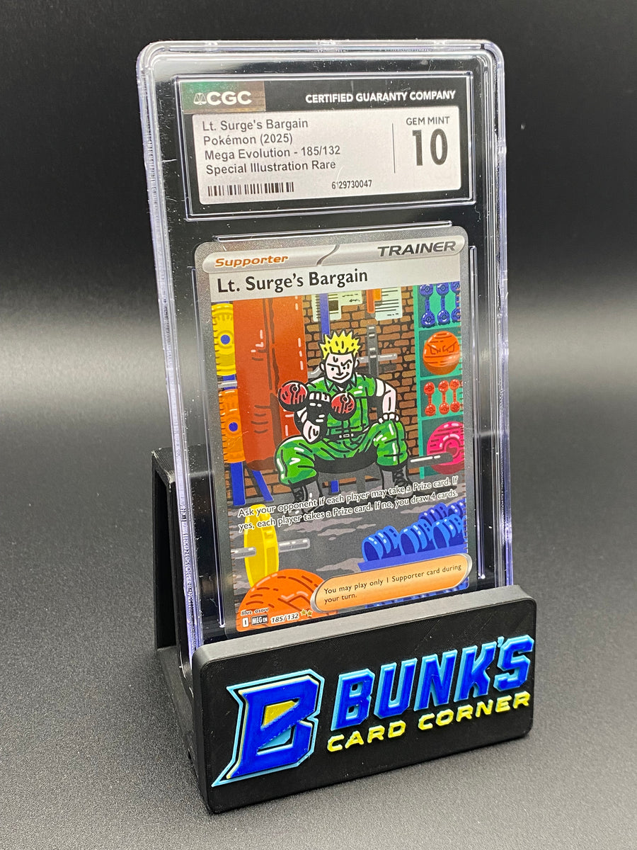 Lt. Surge's Bargain SIR Mega Evolutions CGC 10