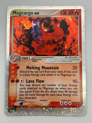 Magcargo Ex Holo E-Reader Dragons HP