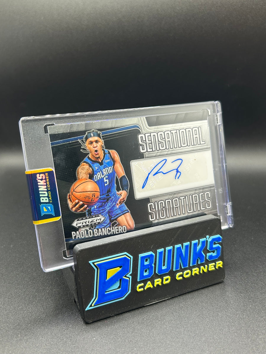 2024-25 Paolo Banchero Panini Prizm Black Auto