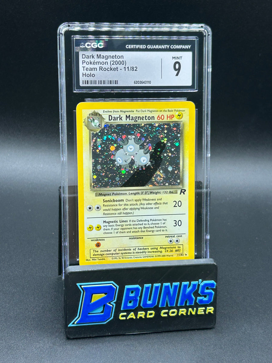 Dark Magneton Holo Team Rocket CGC 9