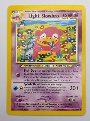 Light Slowbro Neo Destiny NM