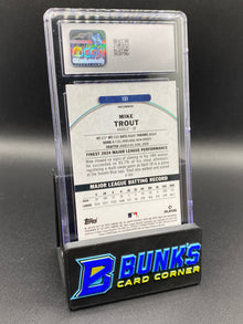 2025 Mike Trout Blue Ref. 121/150 Sp CGC 10