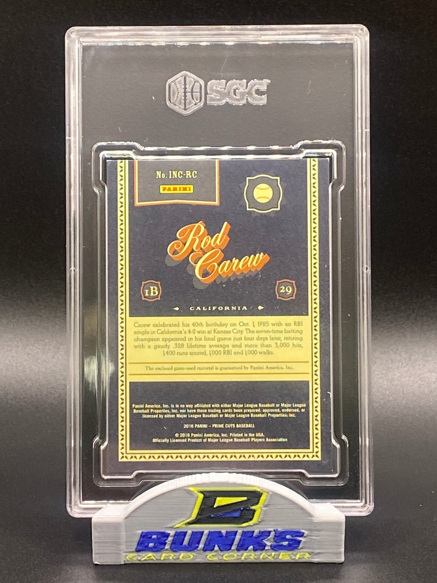 2016 Rod Carew Combo Material Gold 2/5