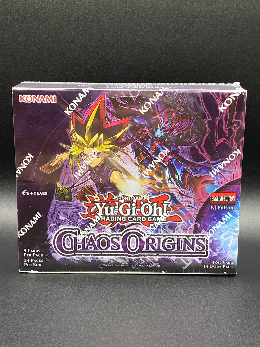 Yugioh chaos origins booster box