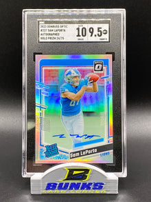 2023 Sam Laporta AUTOGRAPHED Holo Prizm 24/75 (Box B6)
