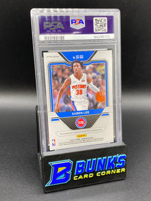 2020 Saben Lee Sensational Sig Black Prizm 1/1 PSA 9 Rc