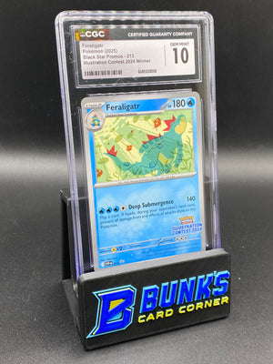 Feraligatr Illustration Contest 2024 Winner Promo CGC 10