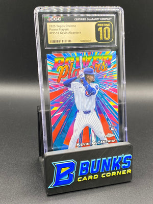 2025 Kevin Alcantara Power Players CGC PRISTINE 10 Rc SP