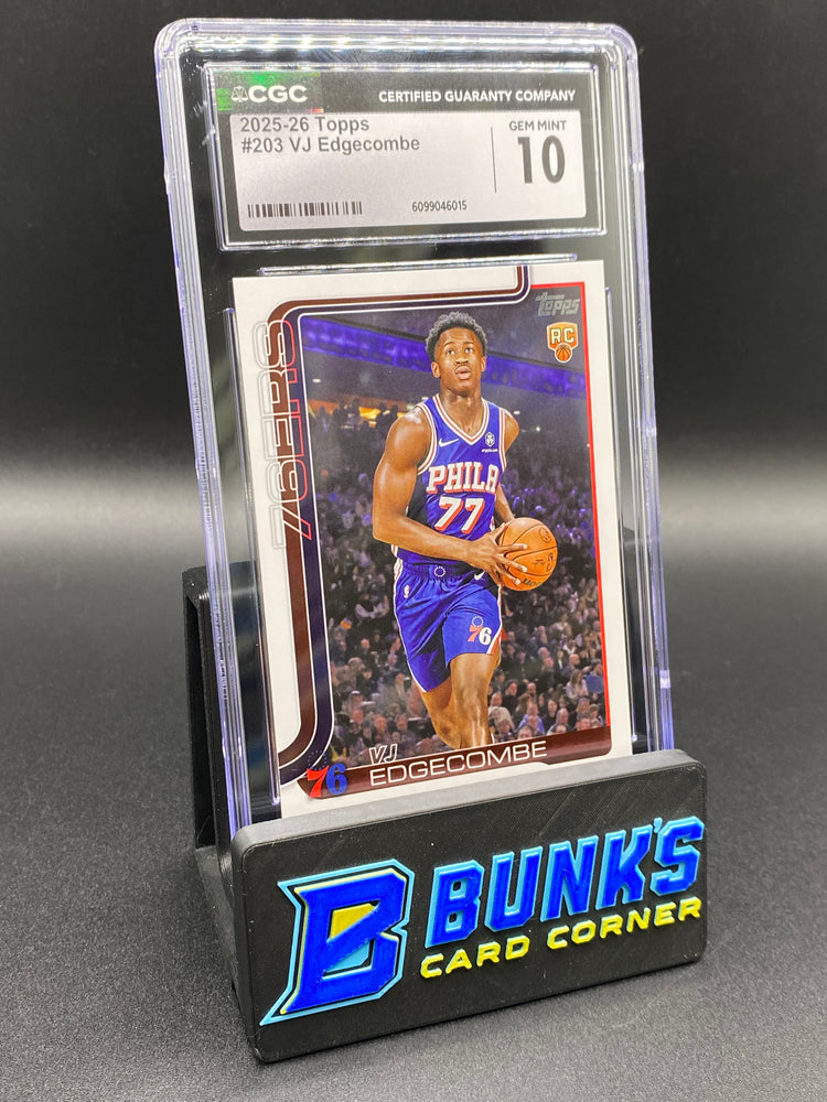2025-26 VJ Edgecombe Rc CGC 10
