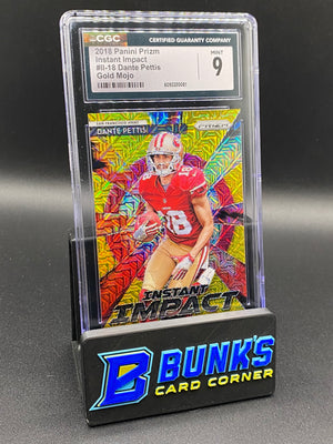 2018 Dante Pettis Gold Mojo CGC 9 5/10