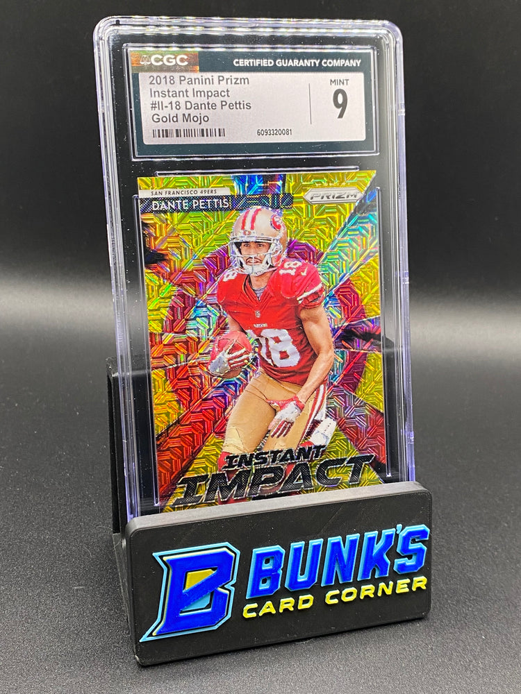 2018 Dante Pettis Gold Mojo CGC 9 5/10