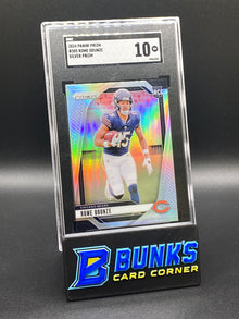 2024 Rome Odunze Silver Prizm SGC 10