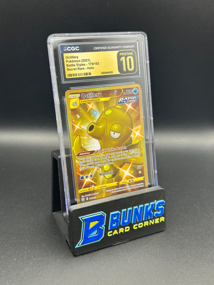 Octillery Secret Rare Battle Styles CGC Pristine 10