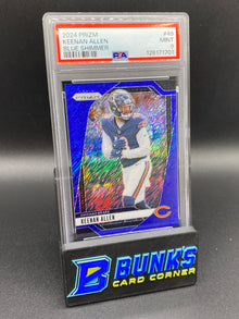 2024 Keenan Allen Blue Shimmer 11/25 PSA 9