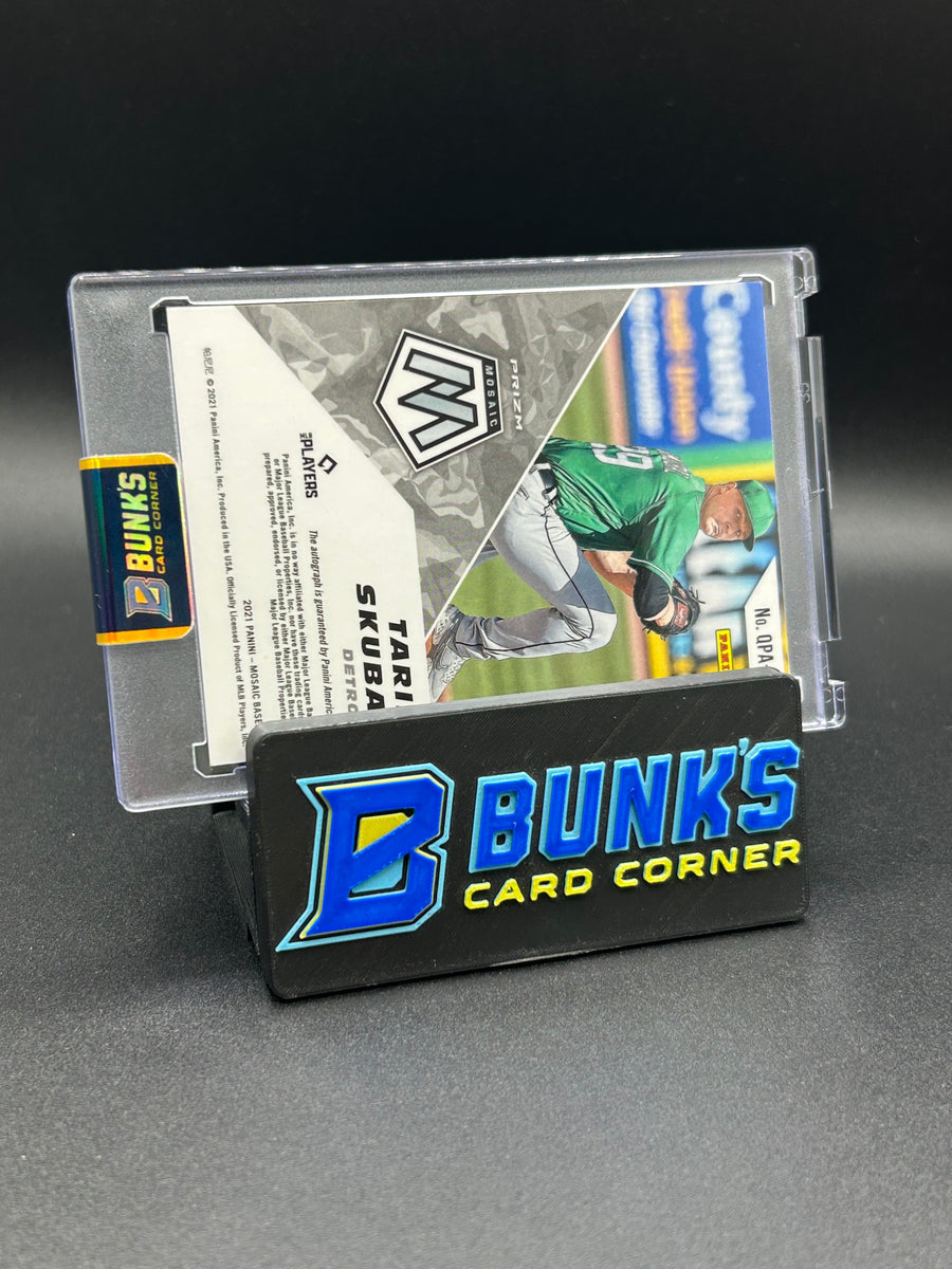 2021 Tarik Skubal Panini Mosaic Quick Pitch Rc Auto