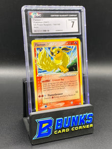 Flareon Gold Star Holo Ex Power Keepers CGC 7