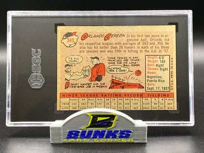 1958 Orlando Cepeda SGC 3.5 (Box 14)