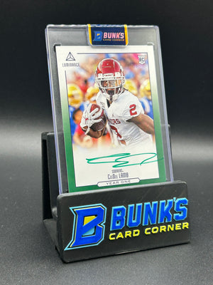 2020 CeeDee Lamb Panini Luminance Rc Auto (on card)