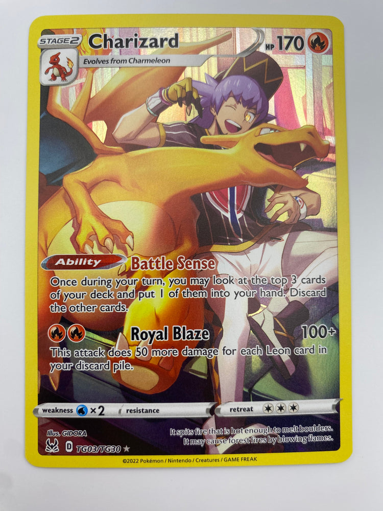 Charizard Trainer Gallery Lost Origin NM