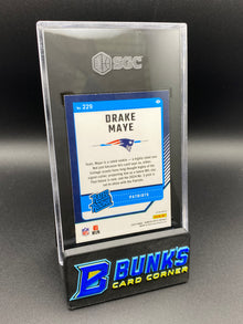 2024 Drake Maye Blue Hyper Prizm SGC 9.5