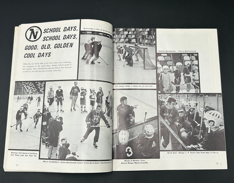 Magazine 1971 Flyers Vs Toronto