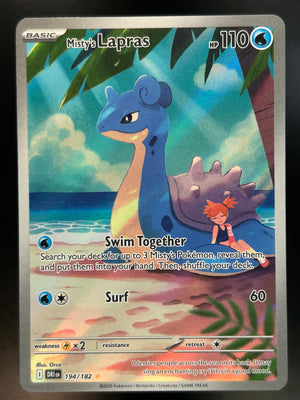 Misty's Lapras Destined Rivals #194/182