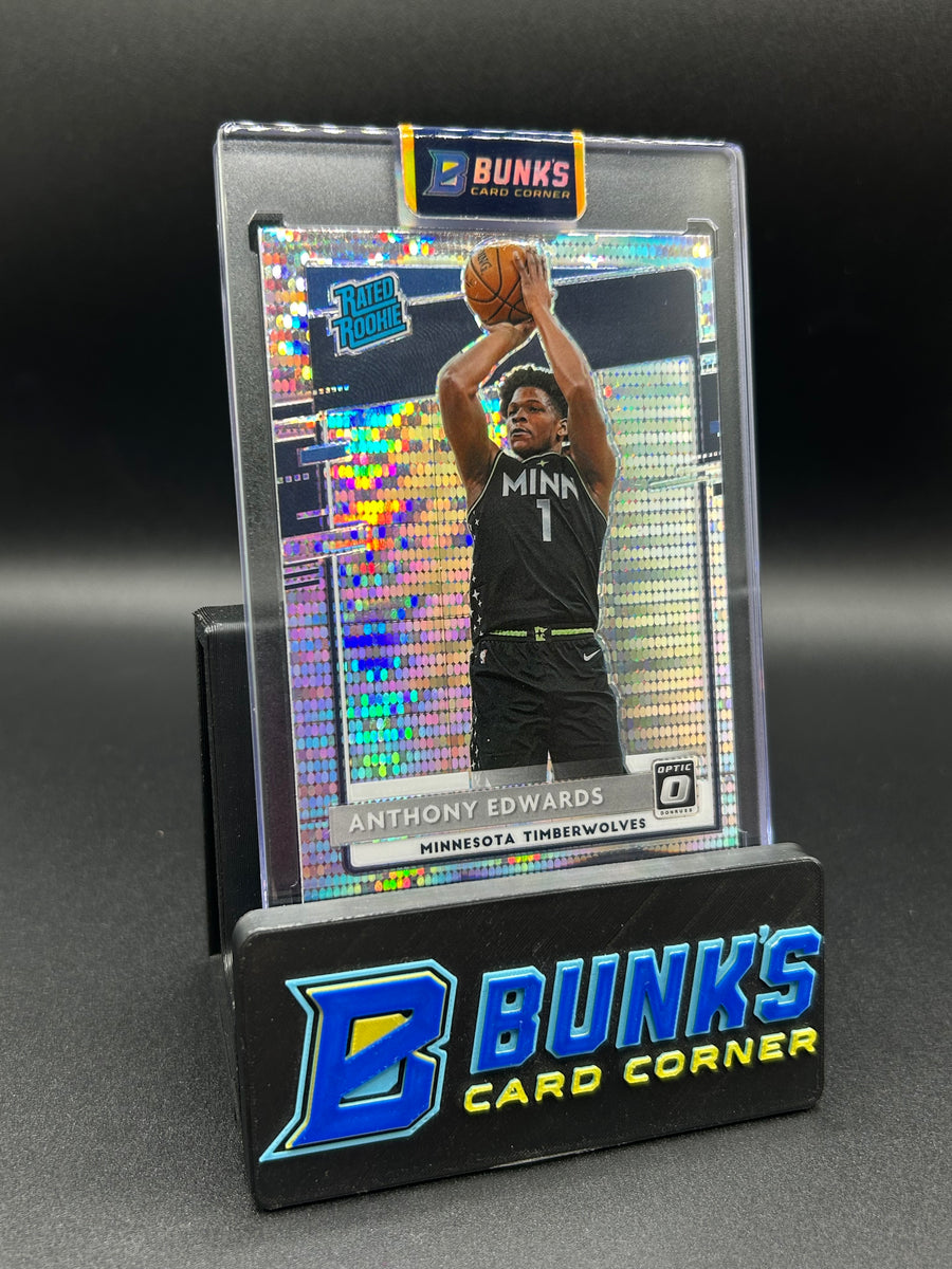 2020-21 Anthony Edwards Donruss Optic Pulsar Prizm Rc