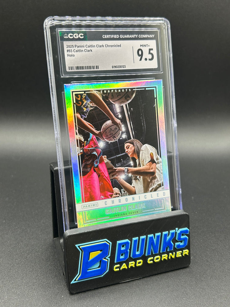 2025 Caitlin Clark Panini Chronicled Holo CGC 9.5