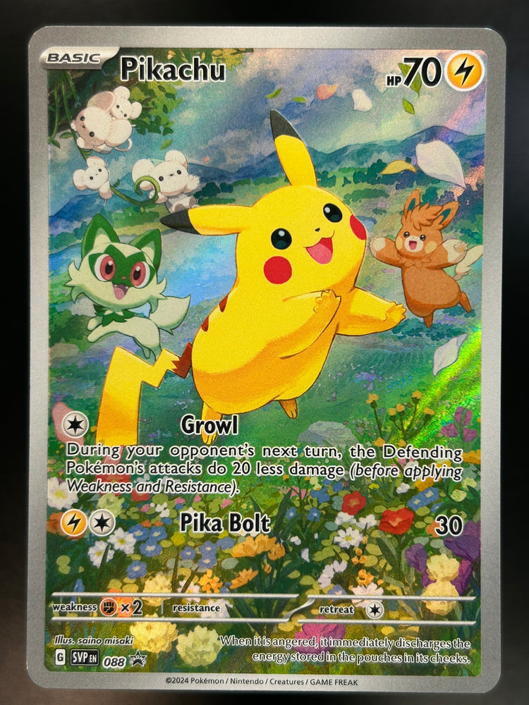 Pikachu SV Black Star Promos #088 2023