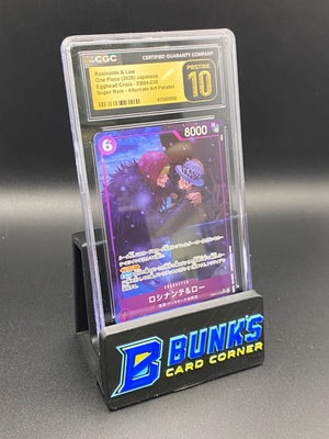 Rosinante & Law Super Rare Parallel EB04-038 Japanese CGC PRISTINE 10