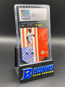 1998 Barry Bonds National Pride Die-Cut SP CGC 9.5